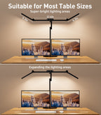 Sinaa Light VicTsing 3-Light Bar Architect LED Desk Lamp, 35 Lighting Modes & 7 Joint