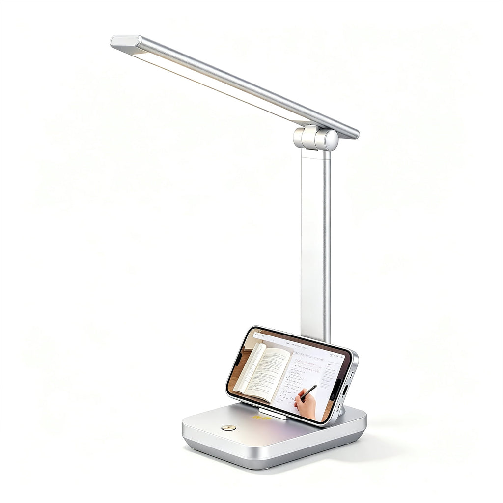 Sinaa Light LED Desk Lamp Touch Control Metal Desk Light 3 Color Modes 5 Brightness