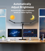 Sinaa Light VicTsing 3-Light Bar Architect LED Desk Lamp, 35 Lighting Modes & 7 Joint