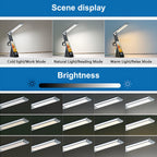 Sinaa Light LED Desk Lamp with Wireless Charging,7-in-1 Touch Control Table Lamp,15W