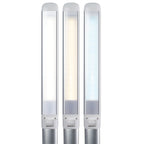 Sinaa Light OttLite Command LED Desk Lamp with Voice Assist- White, Google Home and