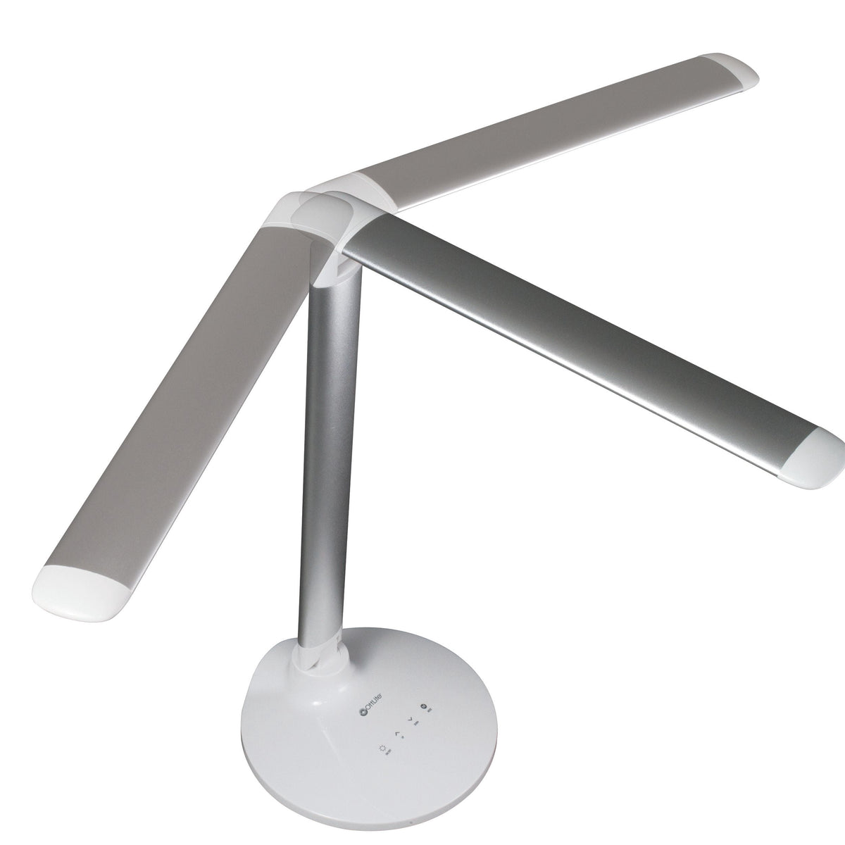 Sinaa Light OttLite Command LED Desk Lamp with Voice Assist- White, Google Home and