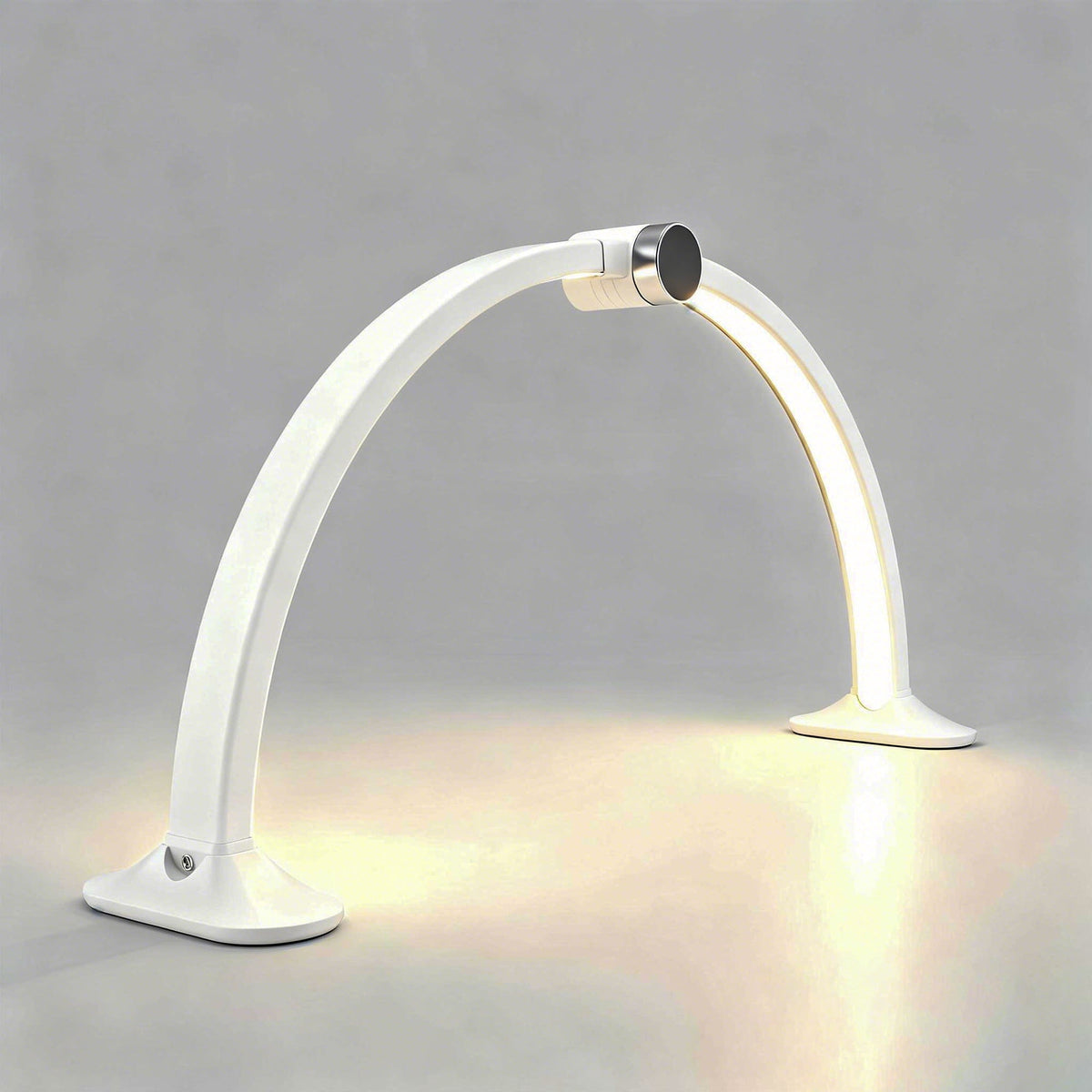 Sinaa Light 29-inch Foldable Half-Moon LED Desk Lamp with Digital
