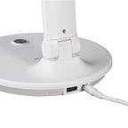 Sinaa Light OttLite Command LED Desk Lamp with Voice Assist- White, Google Home and