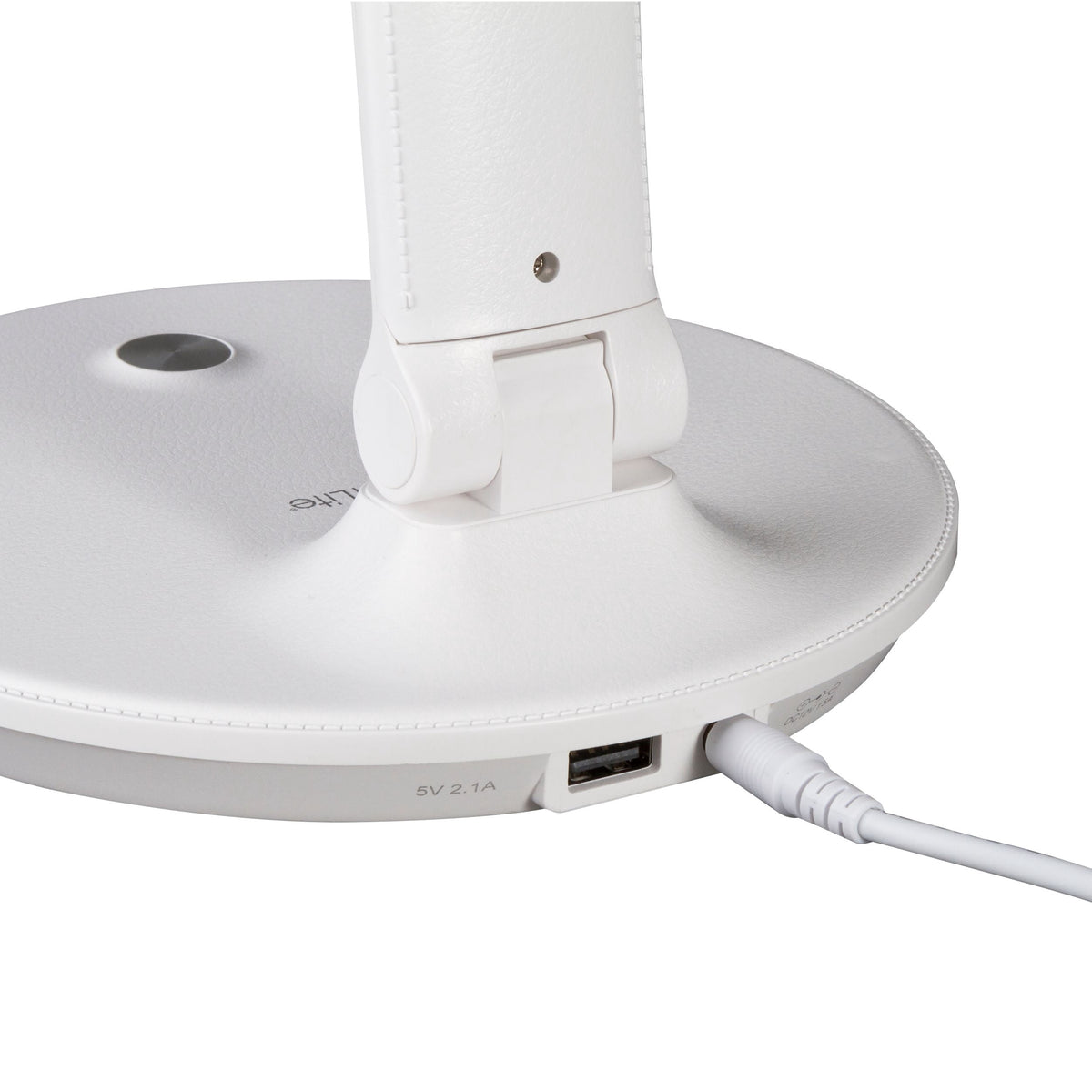 Sinaa Light OttLite Command LED Desk Lamp with Voice Assist- White, Google Home and