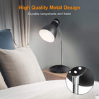 Sinaa Light LEPOWER Metal Desk Lamp, Adjustable Gooseneck Reading Lamp for Home,