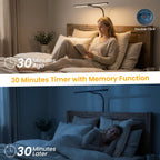 Sinaa Light GUPUP LED Clip-on Desk Lamp, Eye Caring Dimmable Reading Light, Usb Power