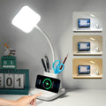Sinaa Light Desk Lamp with Wireless Charger, LED Desk Lamps for Home Office Eye-Caring