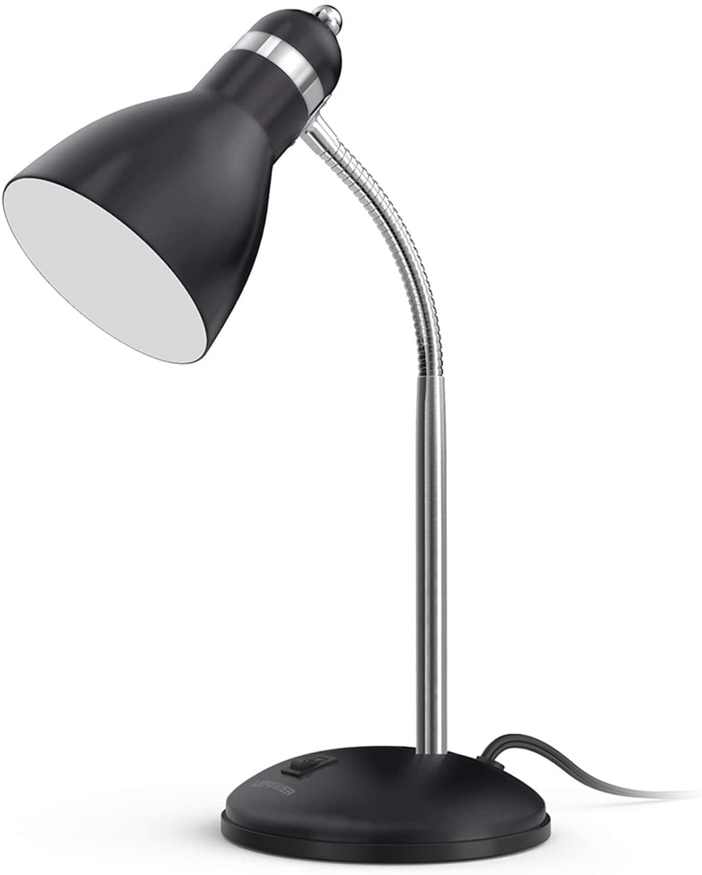 Sinaa Light LEPOWER Metal Desk Lamp, Adjustable Gooseneck Reading Lamp for Home,