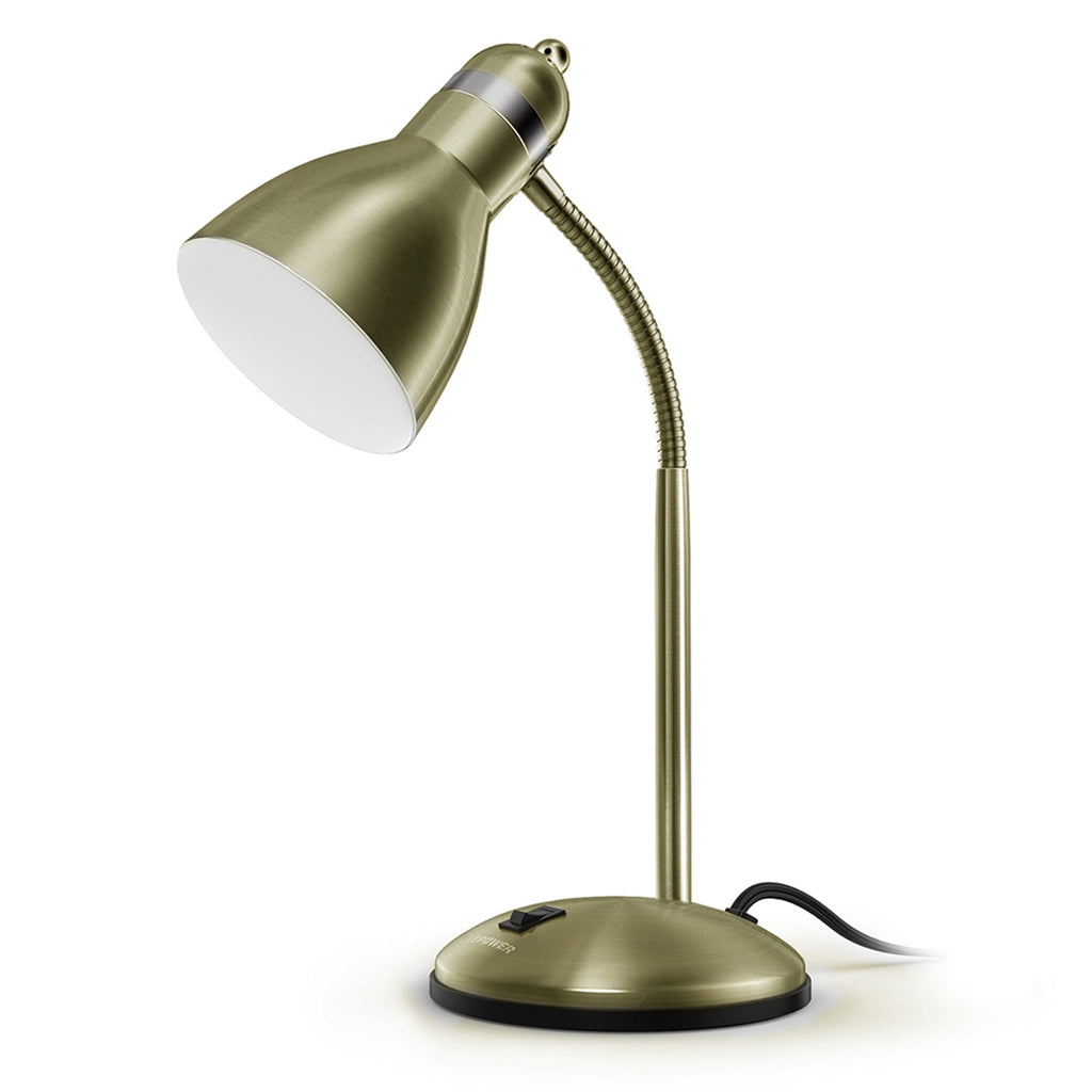 Sinaa Light LEPOWER Metal Desk Lamp, Adjustable Gooseneck Reading Lamp for Home