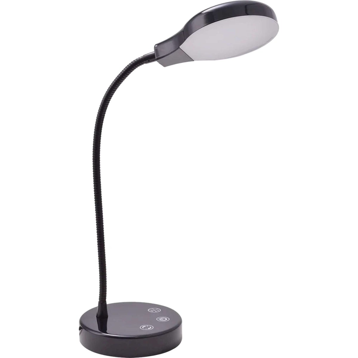 Sinaa Light LED Desk Lamp, 14.3 in, Dimmable Touch Control, Black Finish, 1-Pack