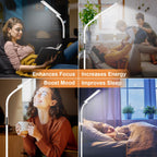 Sinaa Light Light Therapy Lamp, UV-Free 10000 Lux Sun Lamp, Daylight Lamp with 2 in 1