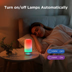 Sinaa Light Govee Smart Table Lamp Bedside Lamp- RGBIC Color Changing, Dimmable, Touch