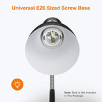 Sinaa Light LEPOWER Metal Desk Lamp, Adjustable Gooseneck Reading Lamp for Home,
