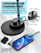 Sinaa Light BOHON LED Desk Lamp with USB Charging Port 3 Color Modes Dimmable Reading