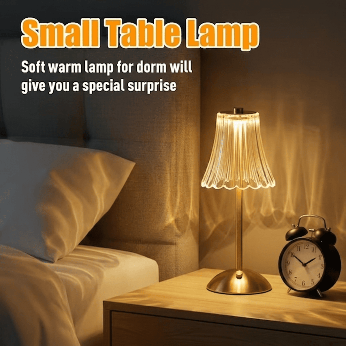Sinaa Light Cordless Table Lamp 2 Pack, 3 Color Temperatures & Stepless Dimming, Table
