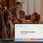 Sinaa Light LED Desk Lamp with Usb Port Wireless Charging Charger Touch Control 5