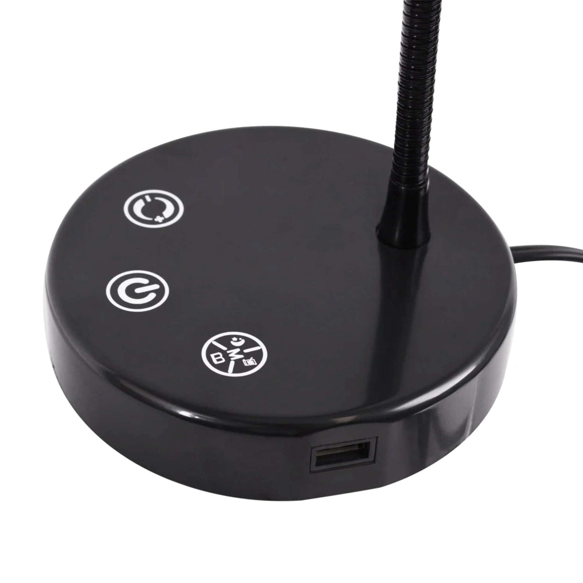 Sinaa Light LED Desk Lamp, 14.3 in, Dimmable Touch Control, Black Finish, 1-Pack