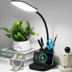 Sinaa Light Sailstar LED Desk Lamp with Wireless Charging, 3 Color Modes,CRI 85,