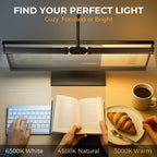 Sinaa Light Coliware LED Desk Lamp for Office Home, Eye Caring Architect Lamp with